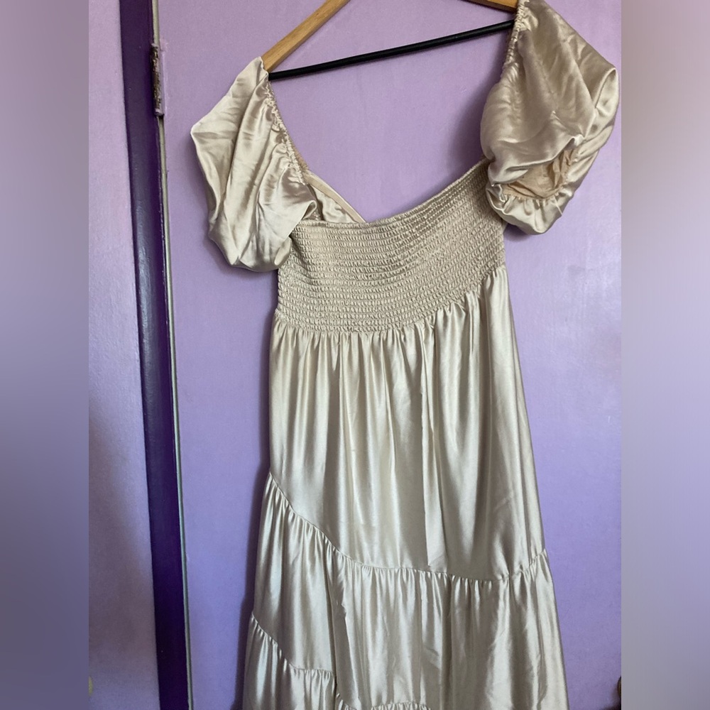 Free people sundrenched silky maxi dress - Picture 7 of 8